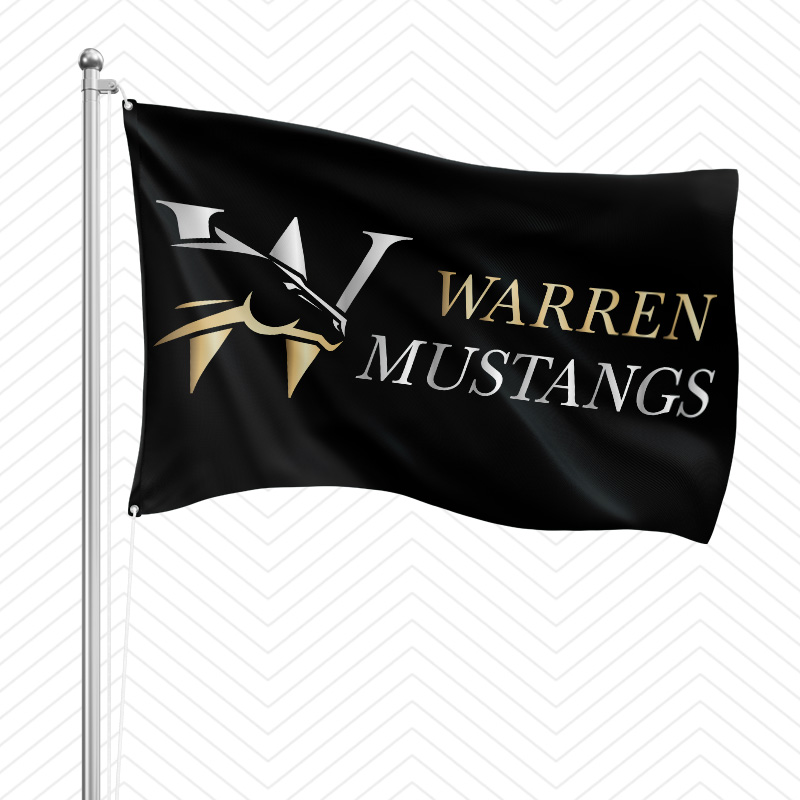 Tradititional Fabric Flag